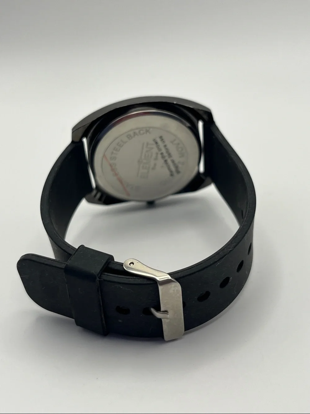 Element Black and Silver Men's Chronograph Watch